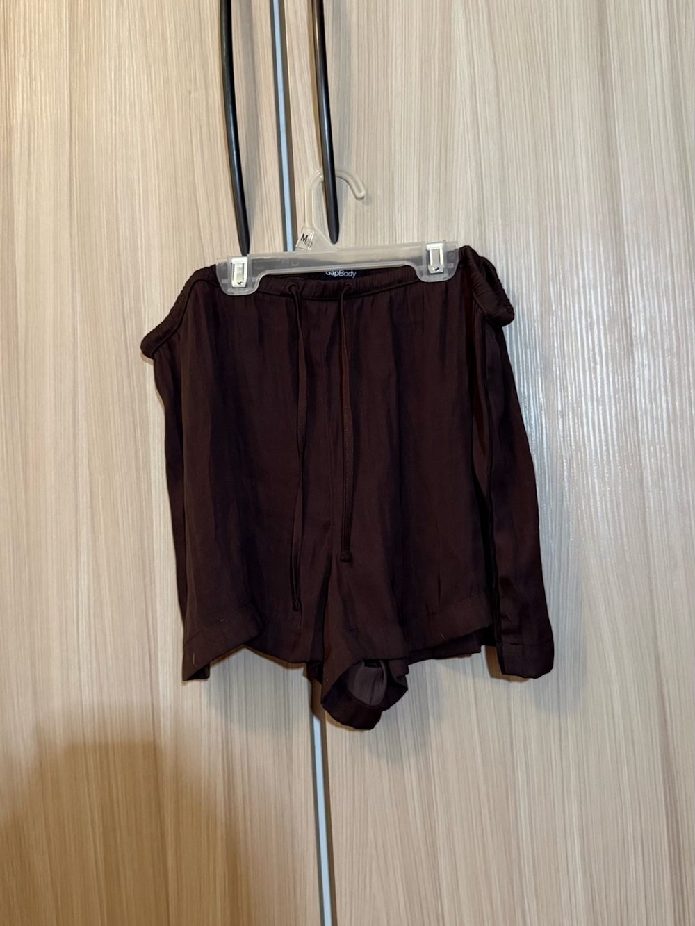 Brown slinky Gap Body shorts